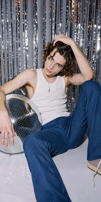 Pants made of polyester fabric